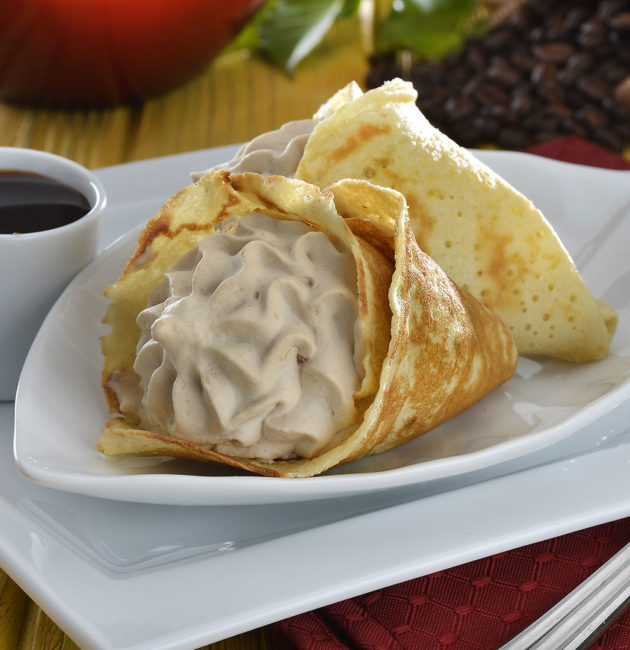 Reeceta Crepes con Crema de Café