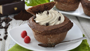 Receta Cupcakes de Chocolate con Mousse de Café