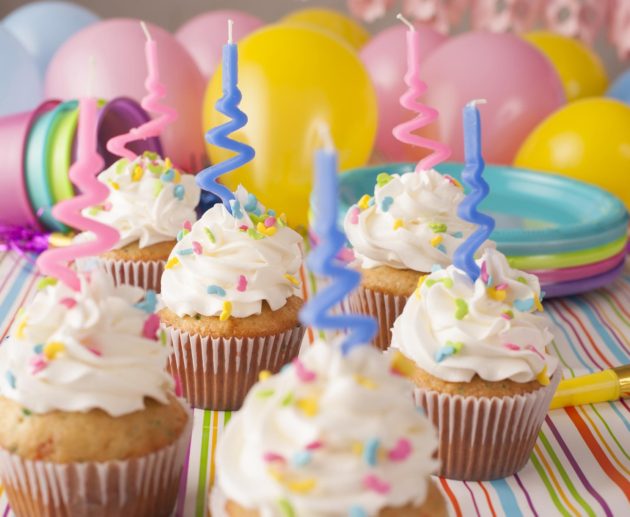 Receta Cupcake Fiesta de Cumpleaños