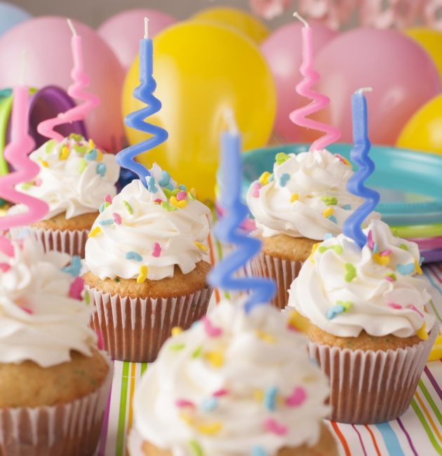 Receta Cupcake Fiesta de Cumpleaños