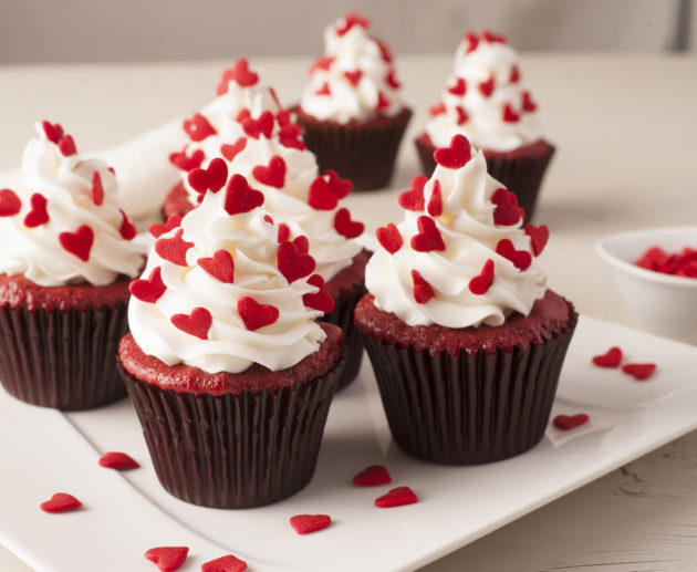 Receta Cupcake Red Velvet con Merengue