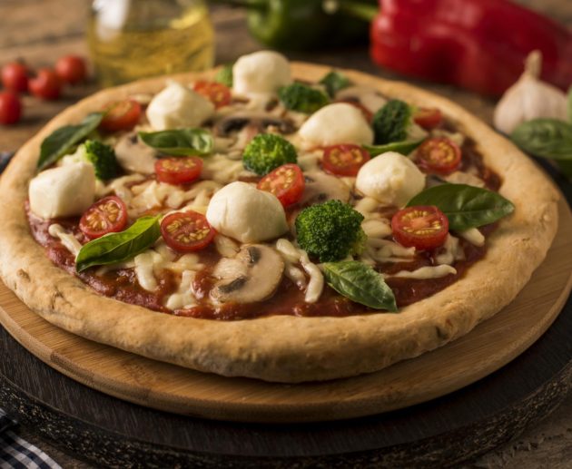 Receta Pizza Vegetariana