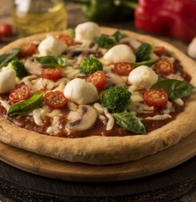 Receta Pizza Vegetariana