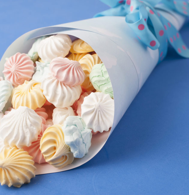 Receta Suspiros de Colores