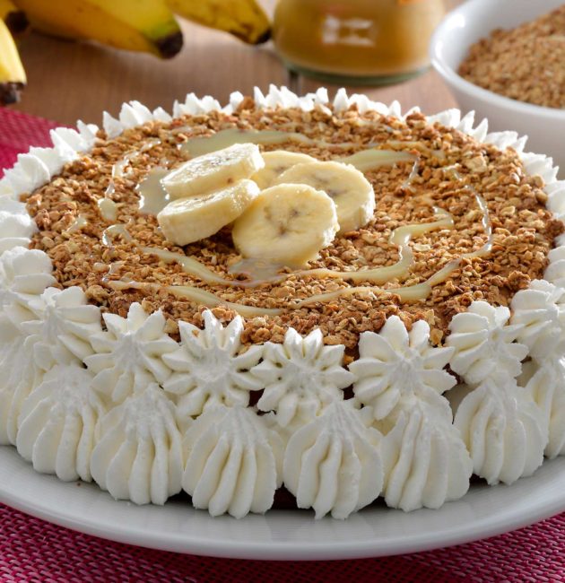 Receta Torta con Banana y Granola