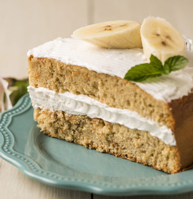 Receta Torta de Banano y Zanahoria